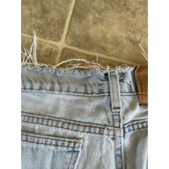 VTG Levi’s 505 Denim Shorts W32 Regular Fit USA Made 90's Jorts Light Mens Jeans - Picture 8 of 10